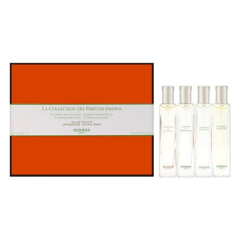 hermes coffret decouverte|Hermes gardens perfume set.